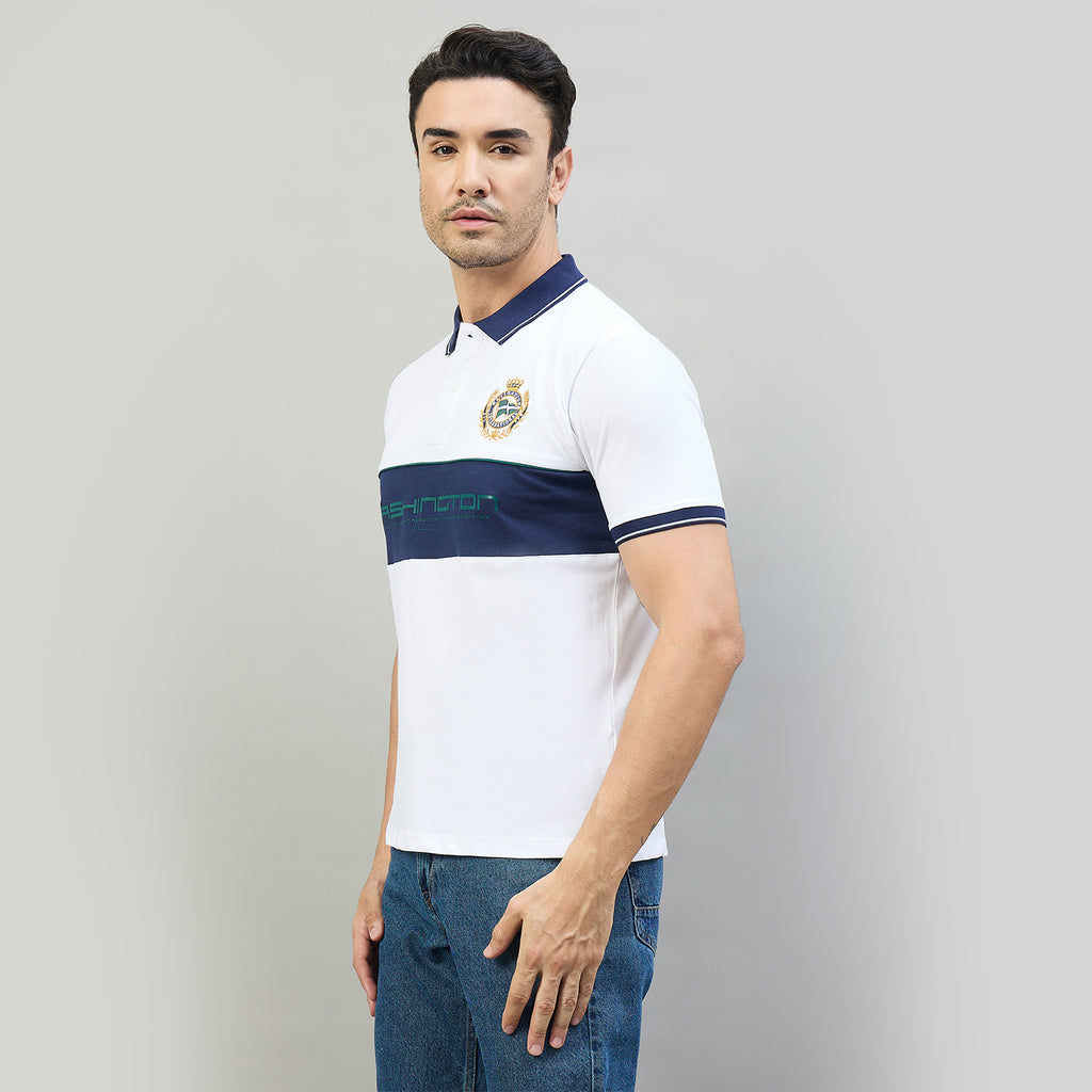 Duke Urban Men Half Sleeve Cotton Smart Fit Casual T-shirt (LF7970)