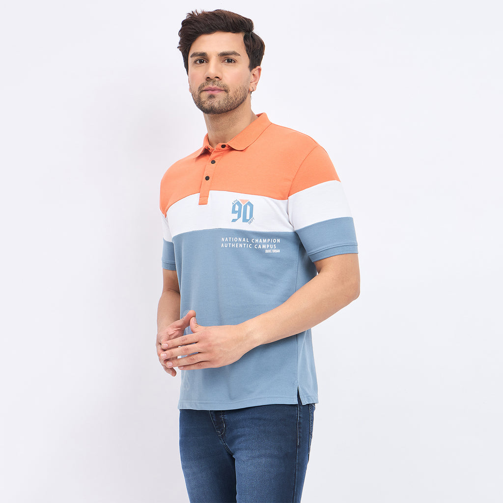 Duke Stardust Men Half Sleeve Cotton T-shirt (LF7173)