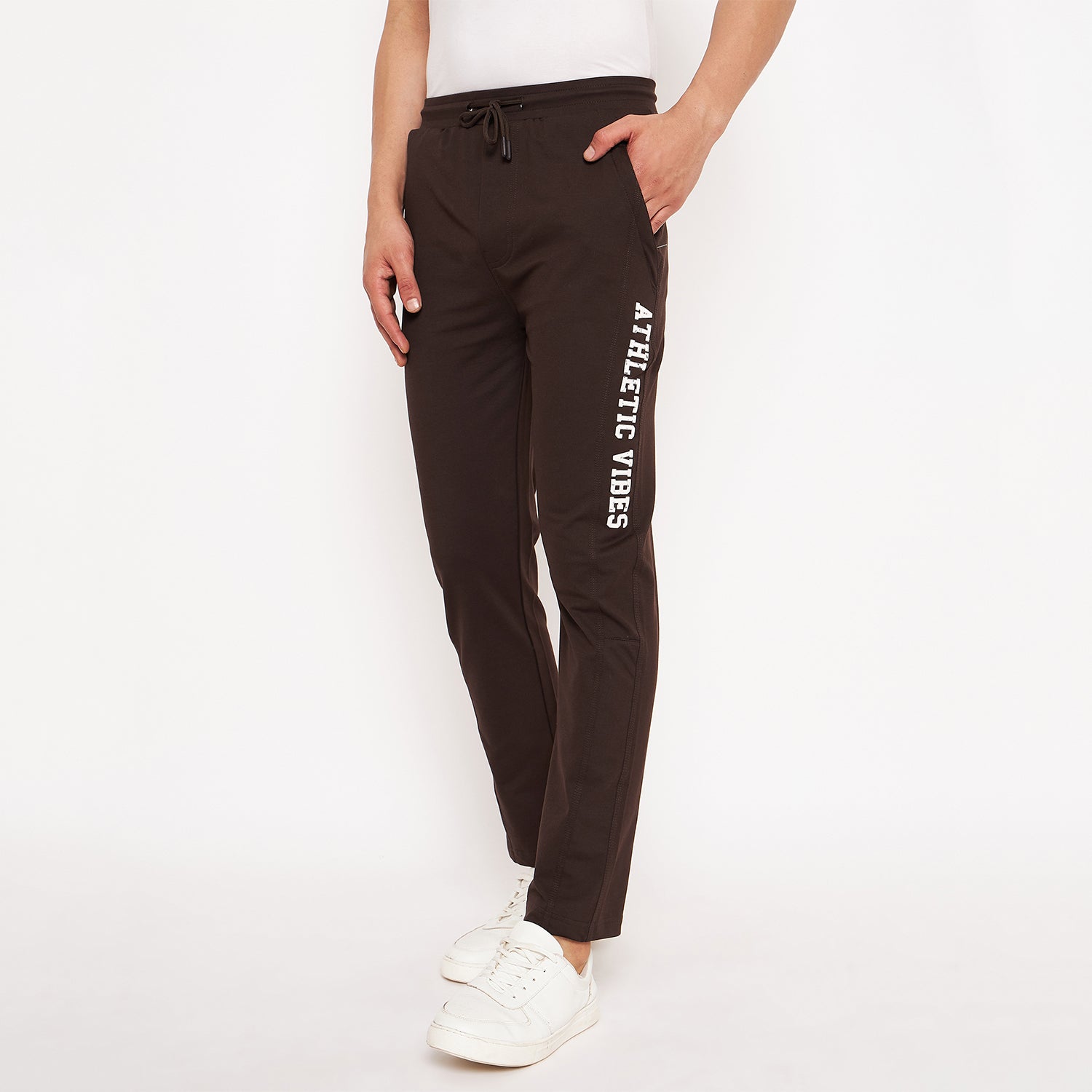 Duke Urban Men Solid Track Pant (LF5695)