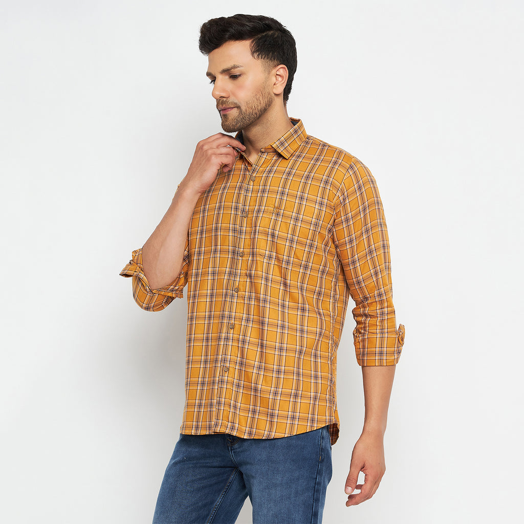 Duke Stardust Men Full Sleeve Cotton Shirt (SD8CKTBQ)