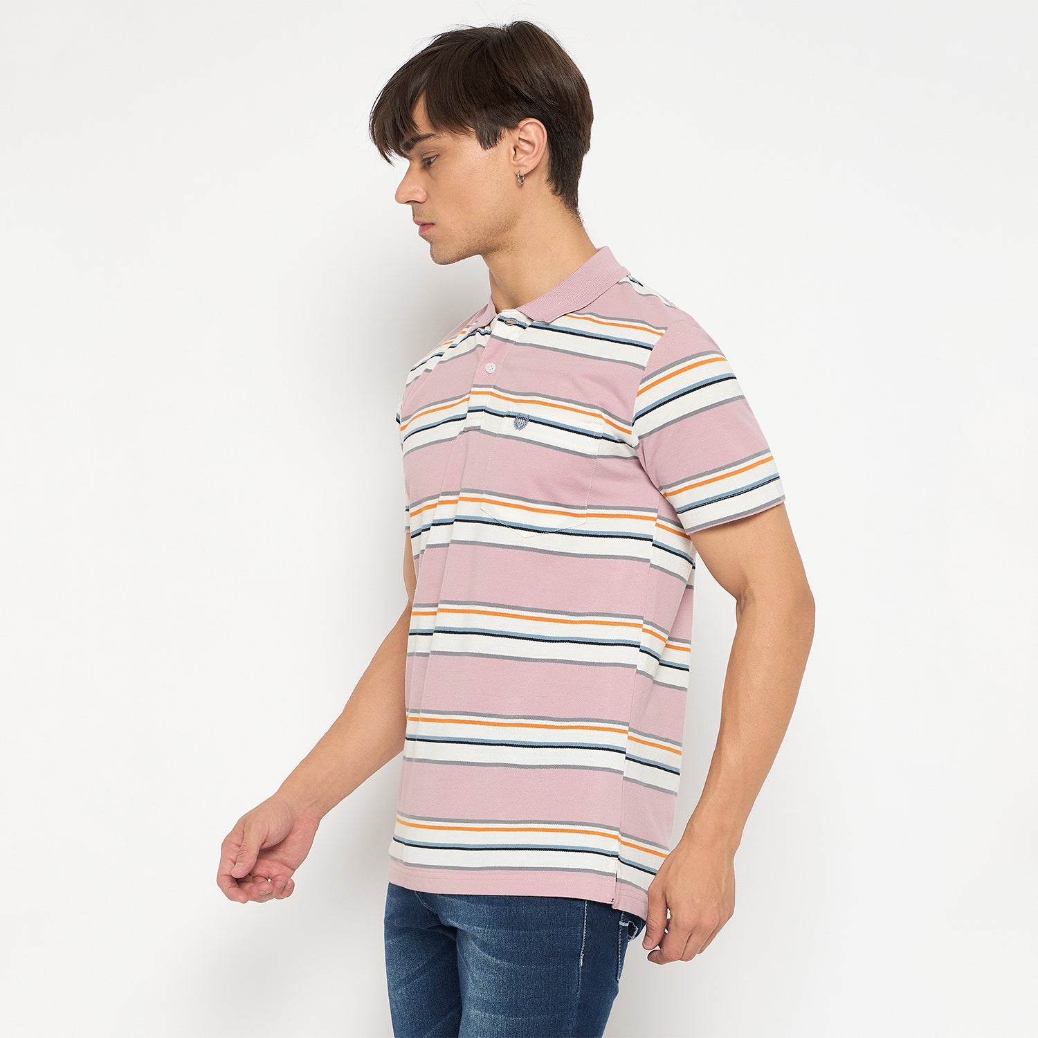 Duke Strardust Men Half Sleeve Cotton T-shirt (LF7045)