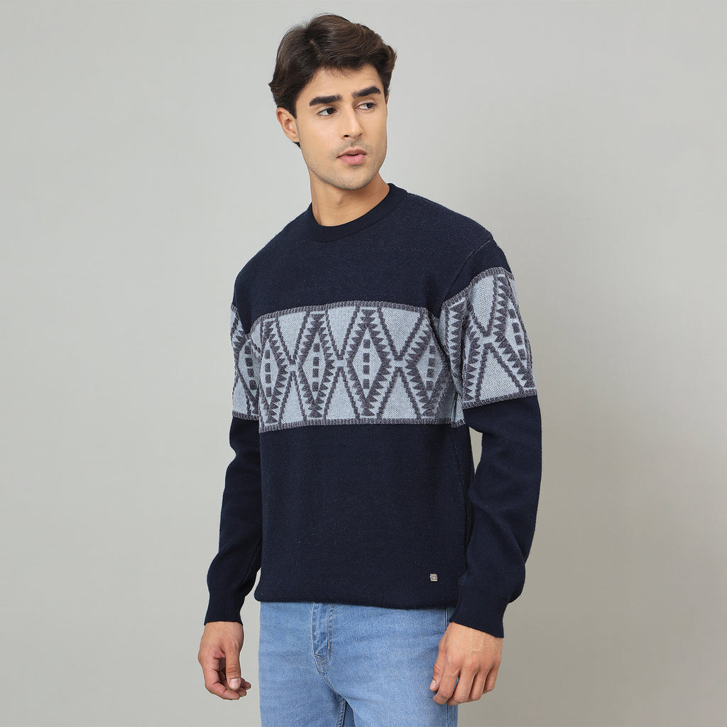 Duke Urban Men Full Sleeve Classic round neck sweater (SDS2267)
