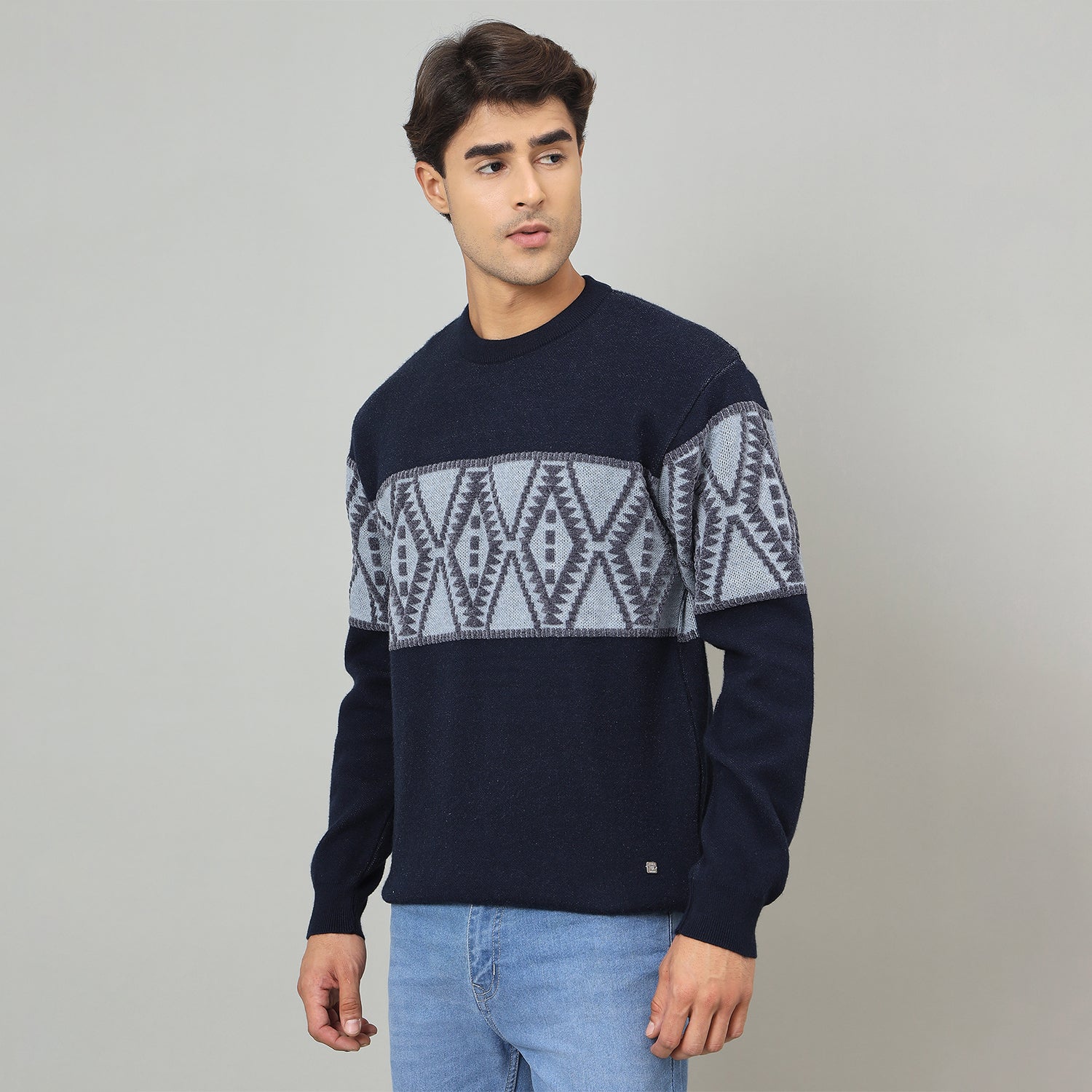 Duke Urban Men Full Sleeve Classic round neck sweater (SDS2267)
