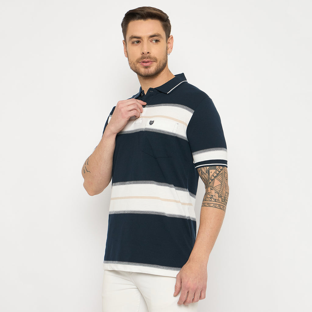 Duke Urban Men Half Sleeve Cotton Tshirt (LF7376)