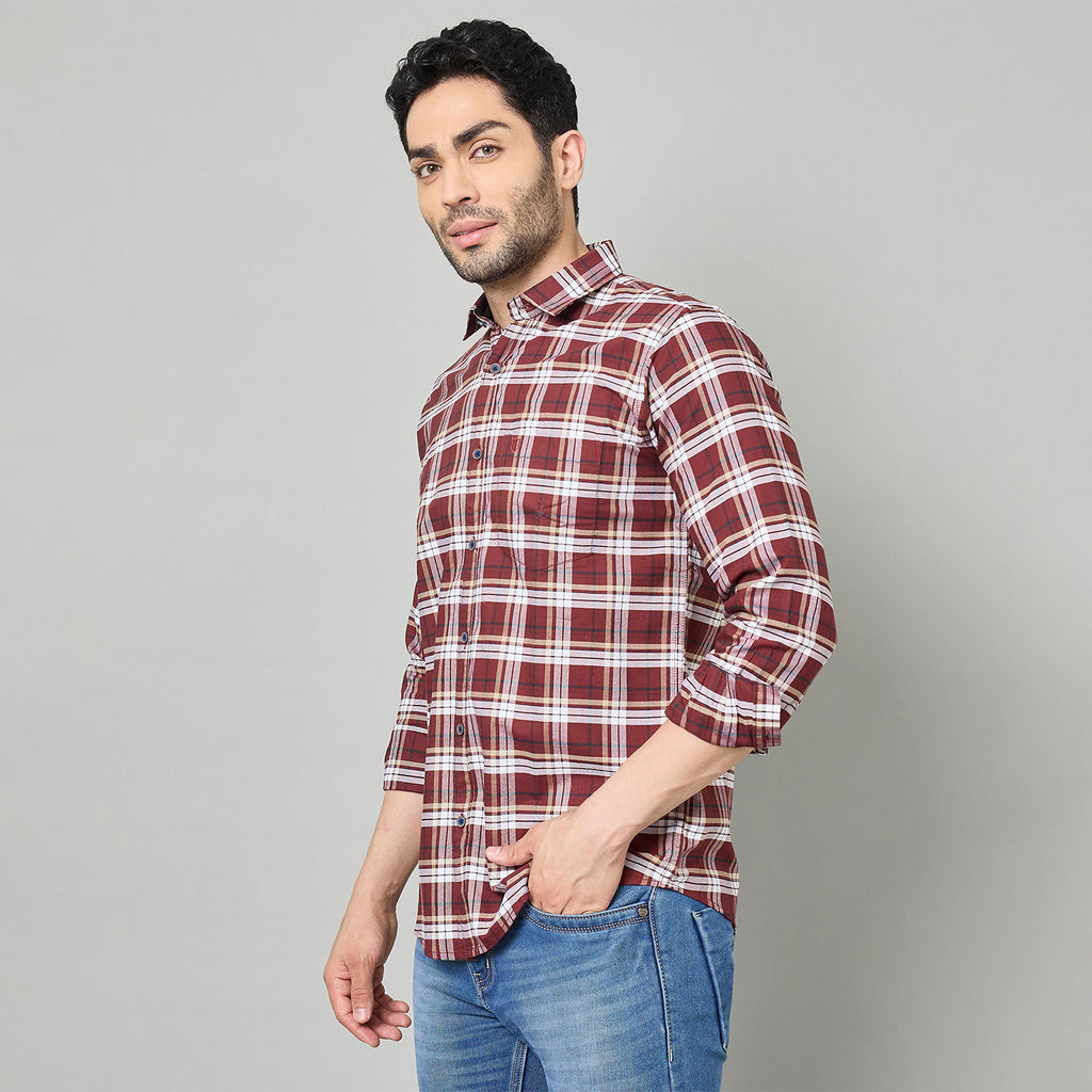 Duke Urban Men Full Sleeve Cotton Shirt (SDO5CKBA)