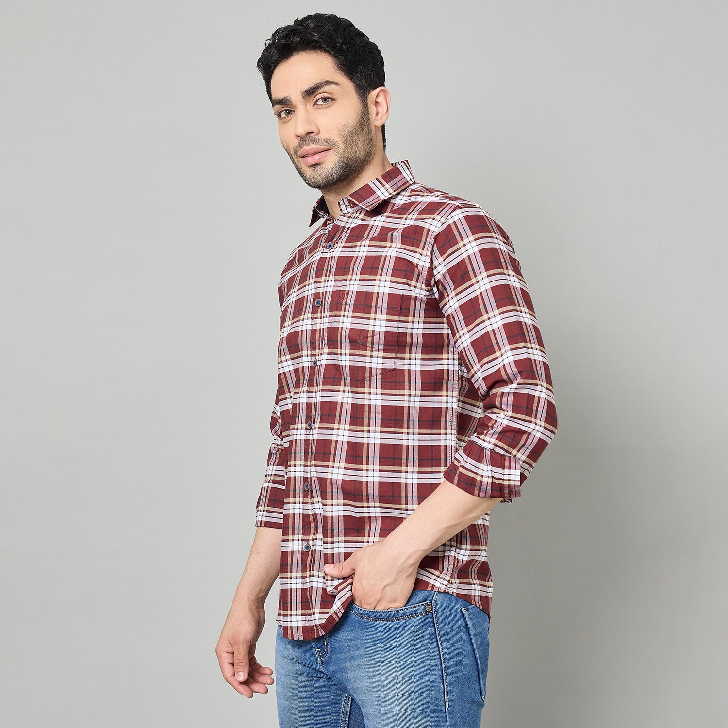 Duke Urban Men Full Sleeve Cotton Shirt (SDO5CKBA)