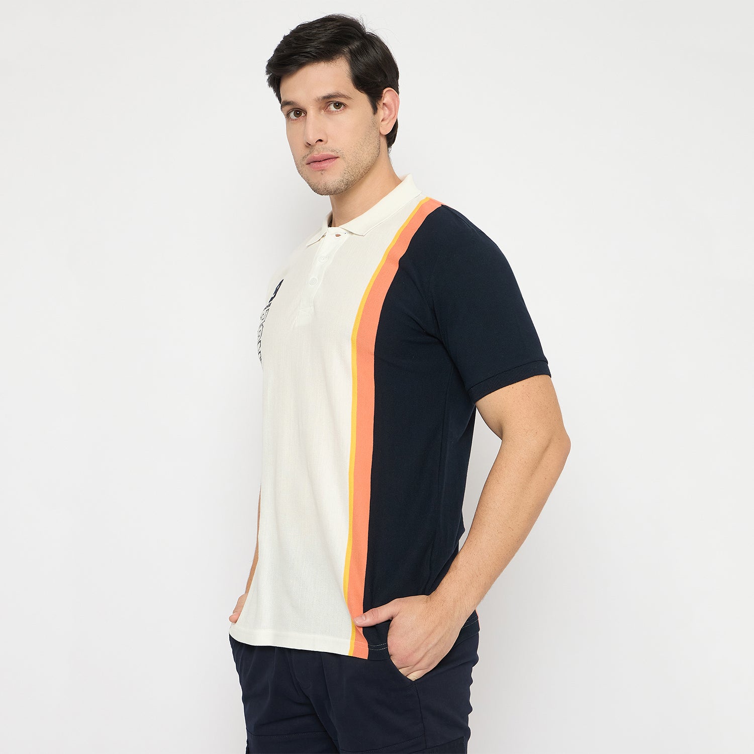Duke Urban Men Half Sleeve Cotton Tshirt (LF7498)