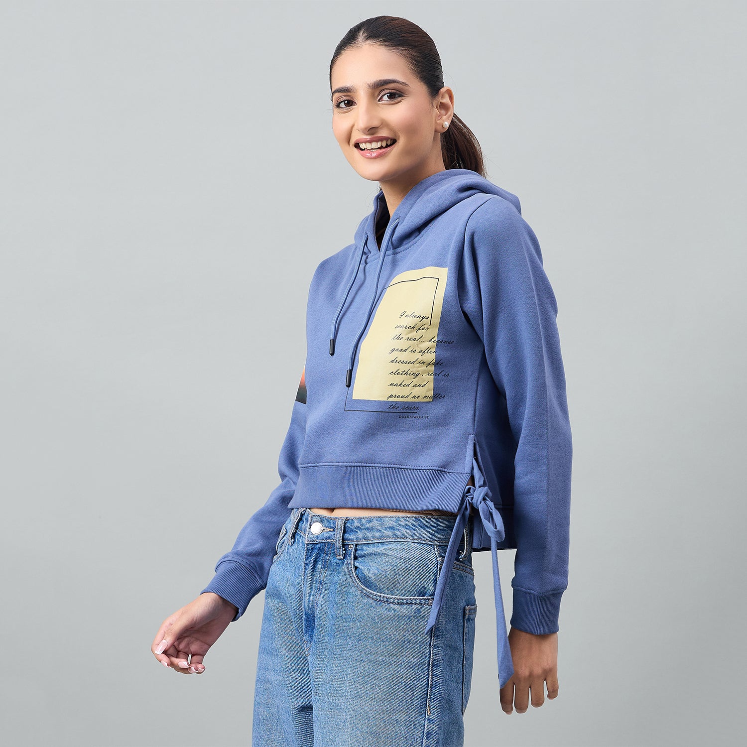 Duke Urban Women Full Sleeve Hooded Sweatshirt (LFX948)