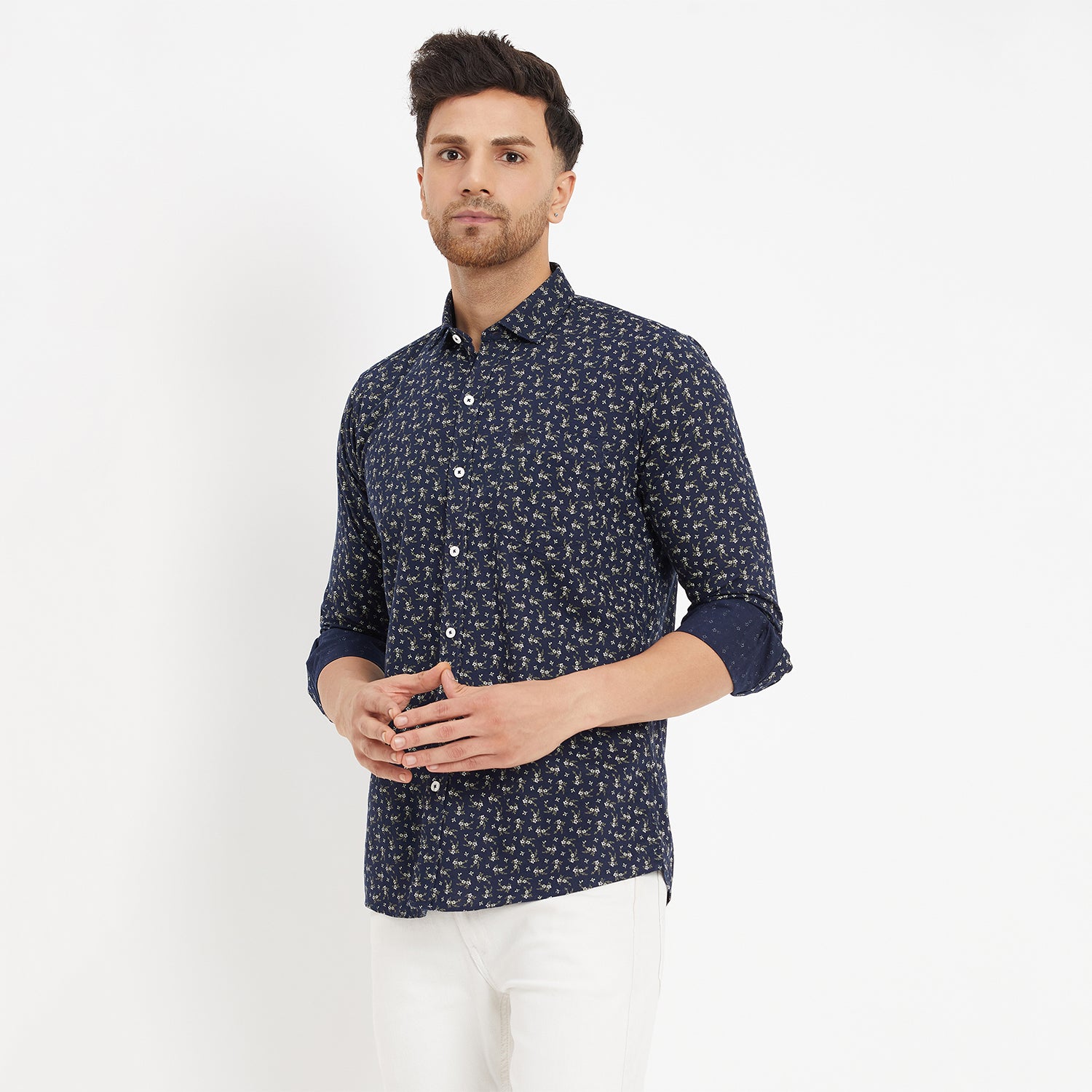 Duke Urban Men Full Sleeve Cotton Shirts (SDO8PROG)