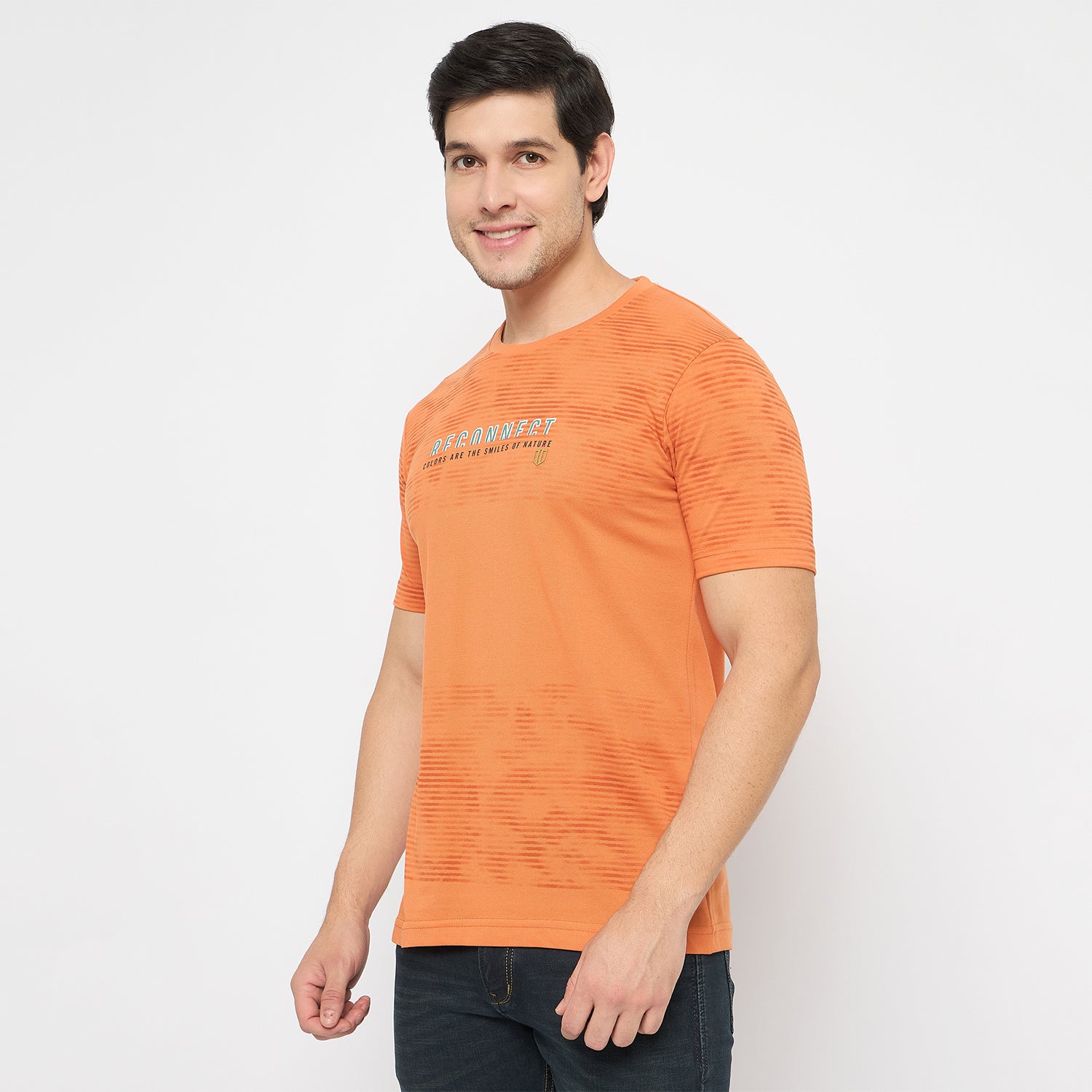 Duke Urban Men Half Sleeve Cotton Tshirt (ONLF259F)