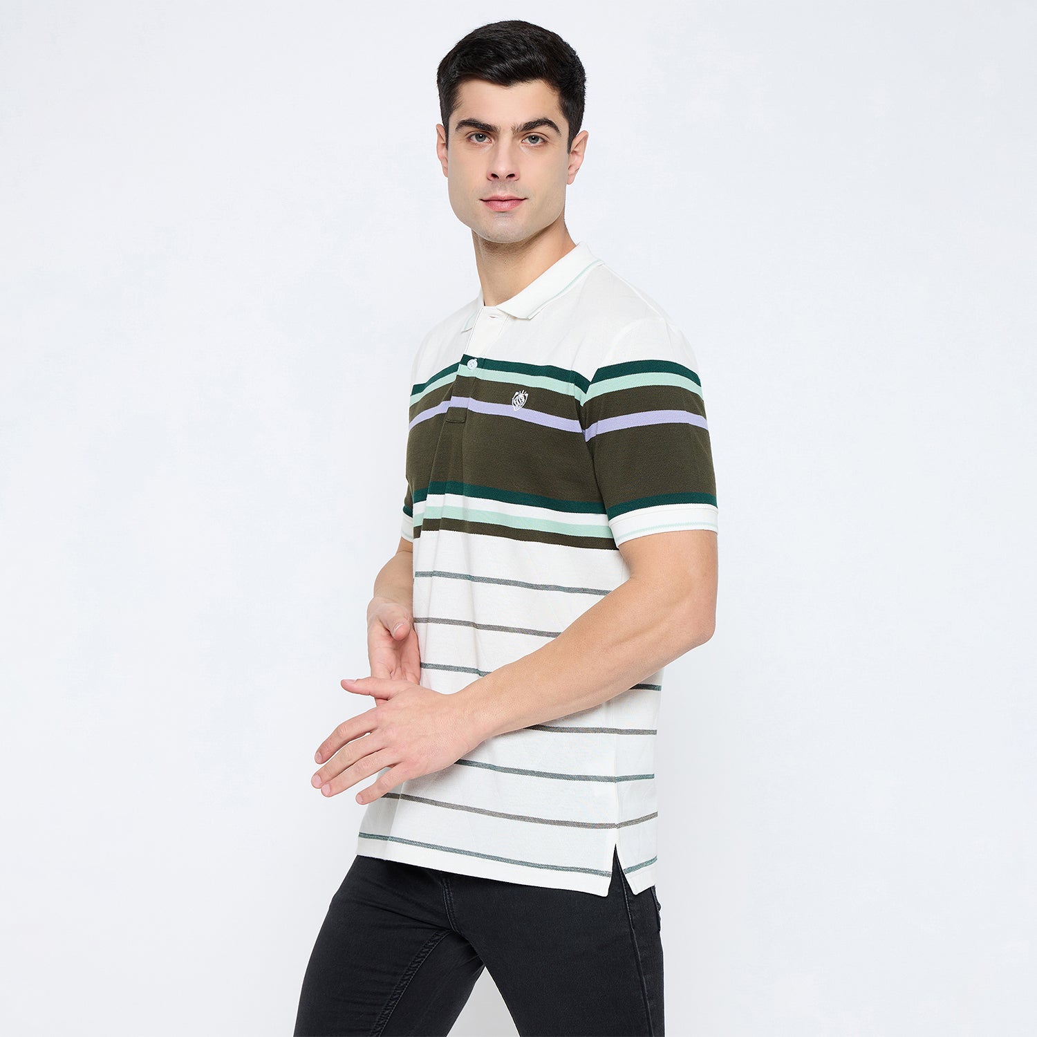 Duke Urban Men Half Sleeve Cotton T-shirt (LF7183)