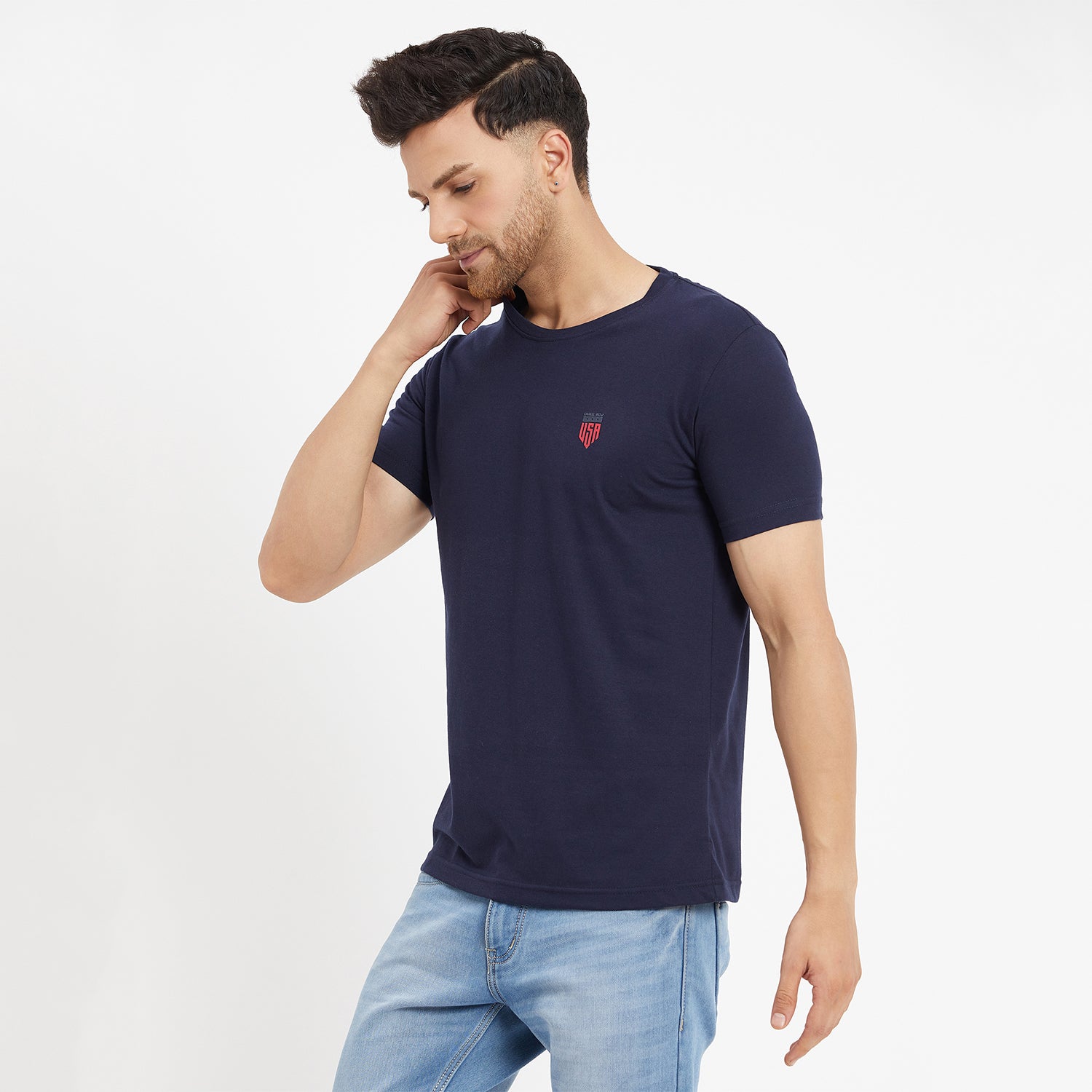 Duke Stardust Men Half Sleeve Cotton T-shirt (ONLF252)