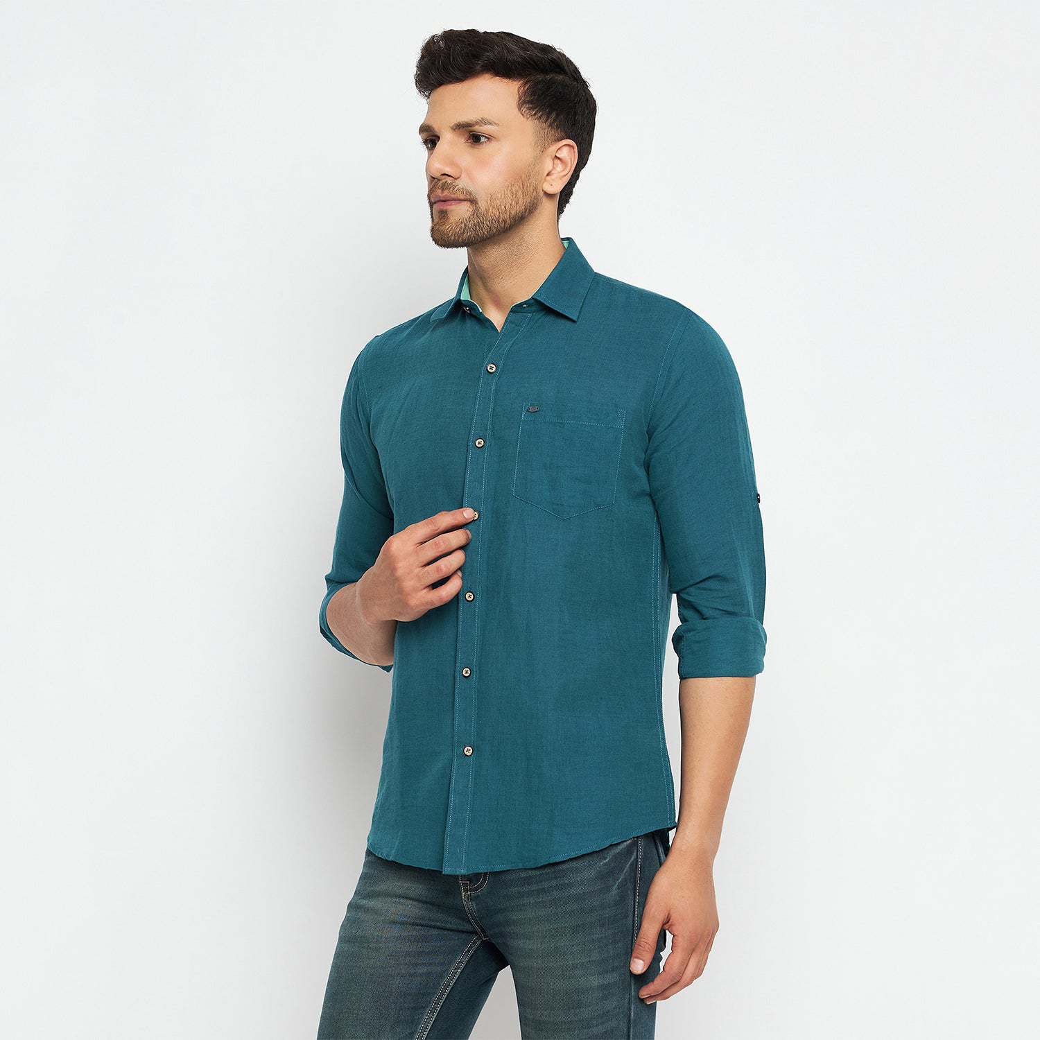 Duke Stardust Men Full Sleeve Cotton Shirts (SDO8926)