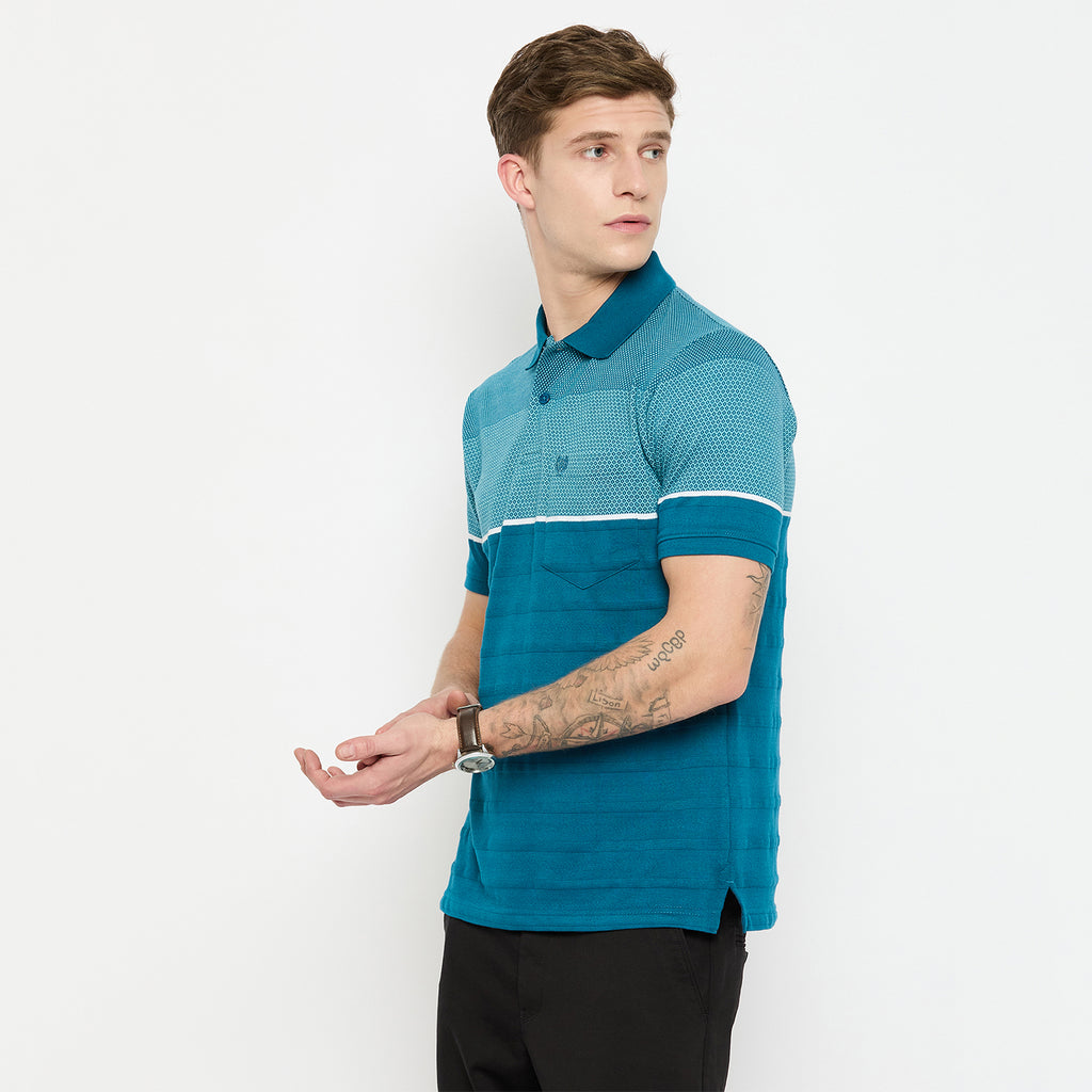 Duke Urban Men Half Sleeve Cotton Tshirt (LF7213)