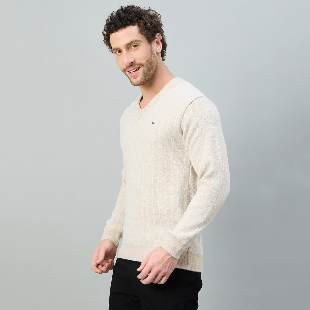 Duke Urban Men V-Neck Full Sleeve Sweater (SDS2235)