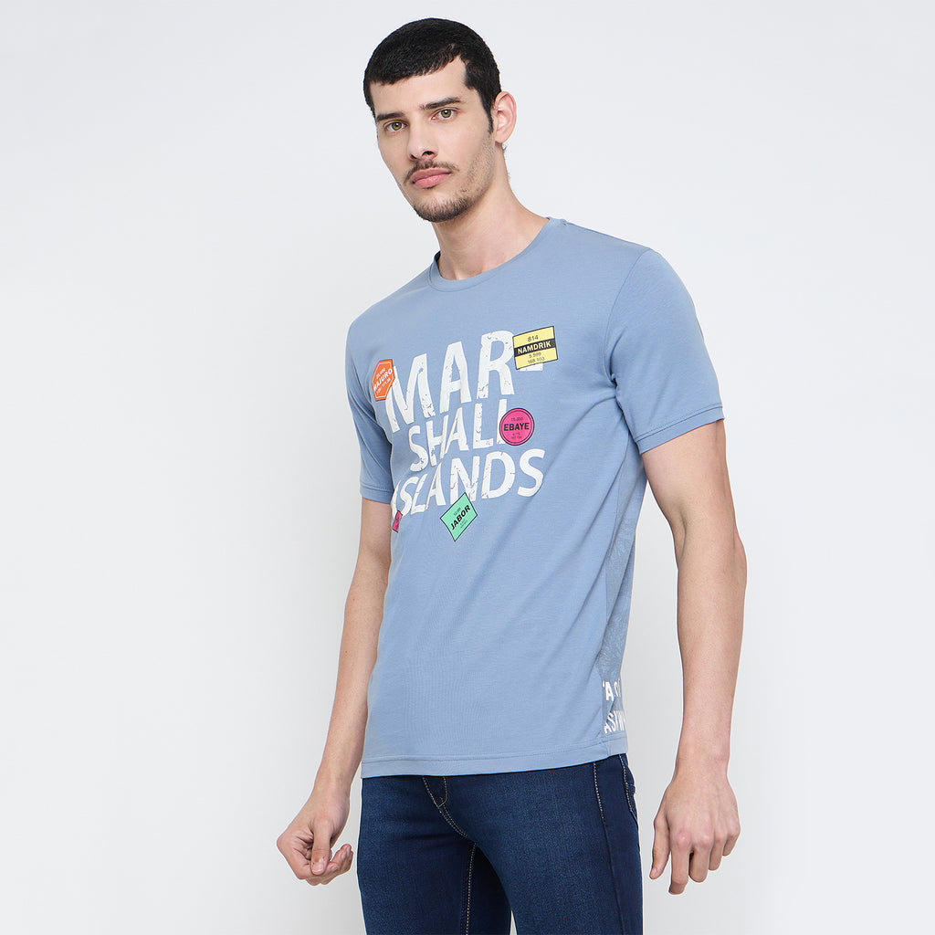 Duke Urban Men Half Sleeve Cotton Tshirt (LF7158)