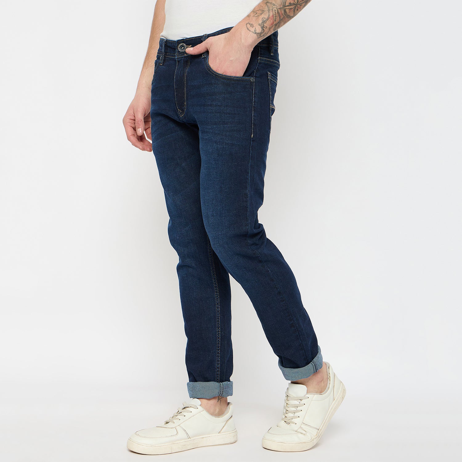 Duke Urban Men Slim Fit Stretchable Jeans (SDD5533)