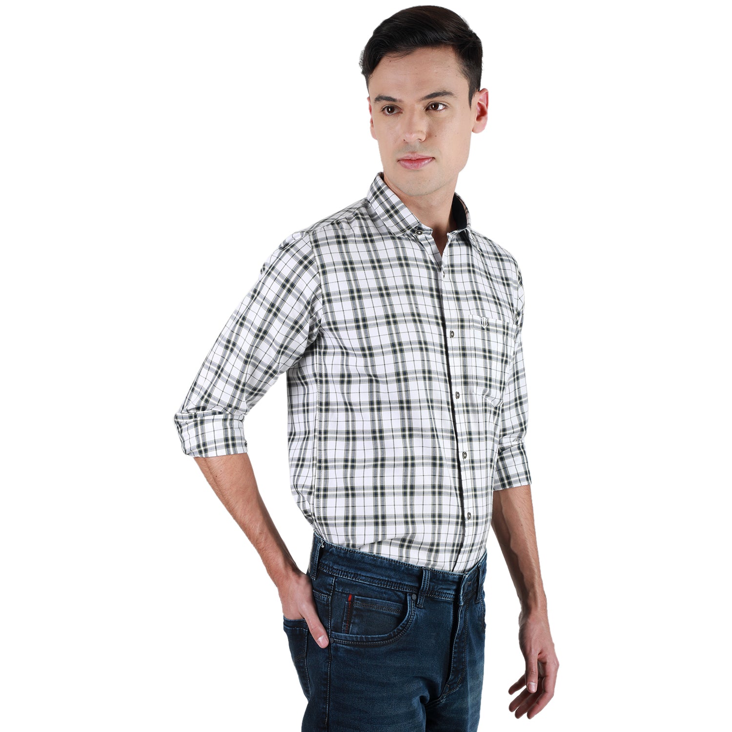 Duke Stardust Men Full Sleeve Cotton Shirt (SDO7CKTV)