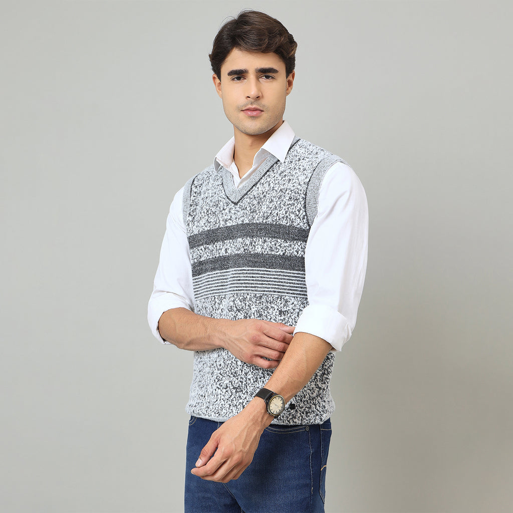 Duke Urban Men V-neck sleeveless sweater (SDS2213)