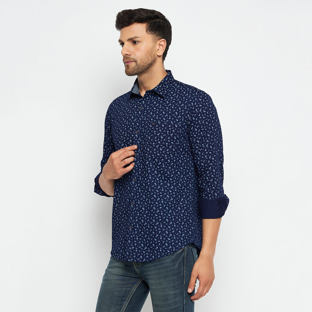 Duke Stardust Men Full Sleeve Cotton Shirts (SD7PRIAQ)