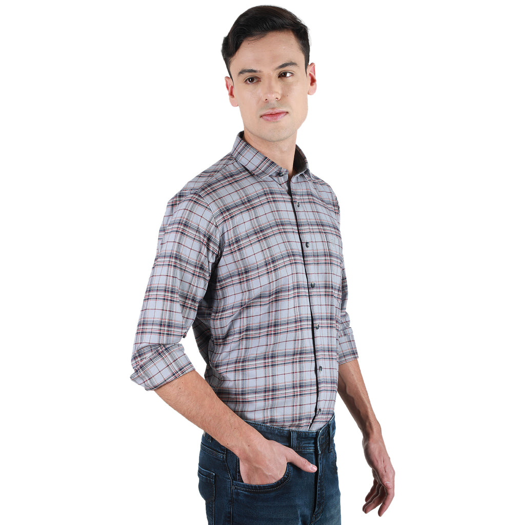 Duke Urban Men Full Sleeve Cotton Shirt (SDO8CKOK)