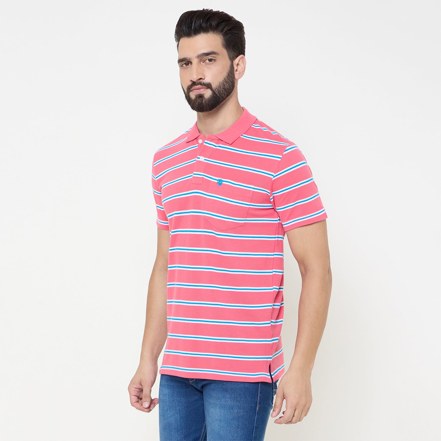 Duke Urban Men Half Sleeve Cotton Tshirt (LF7261)