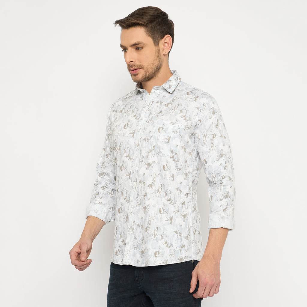 Duke Urban Men Full Sleeve Cotton Shirt (SDO8PRAR)