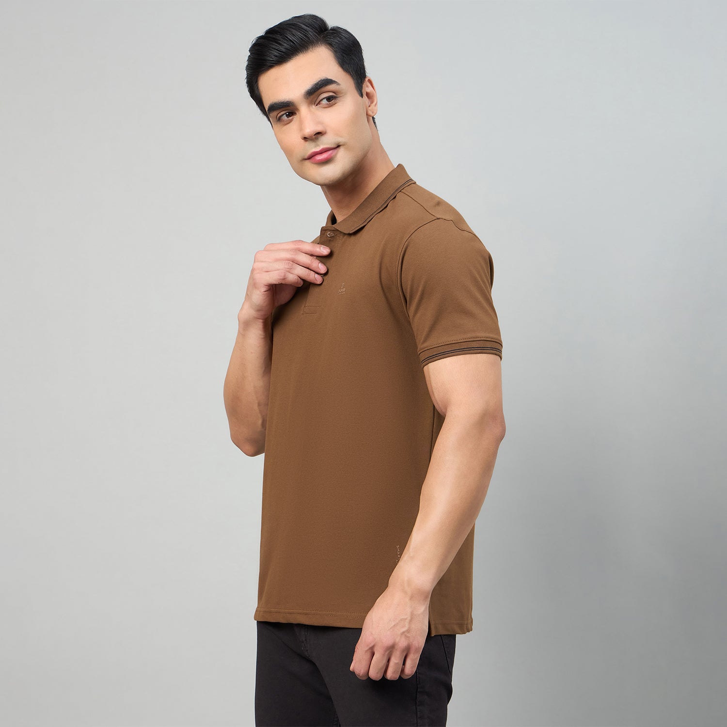 Duke Men Half Sleeve Cotton Smart Fit Casual T-shirt (SD73)