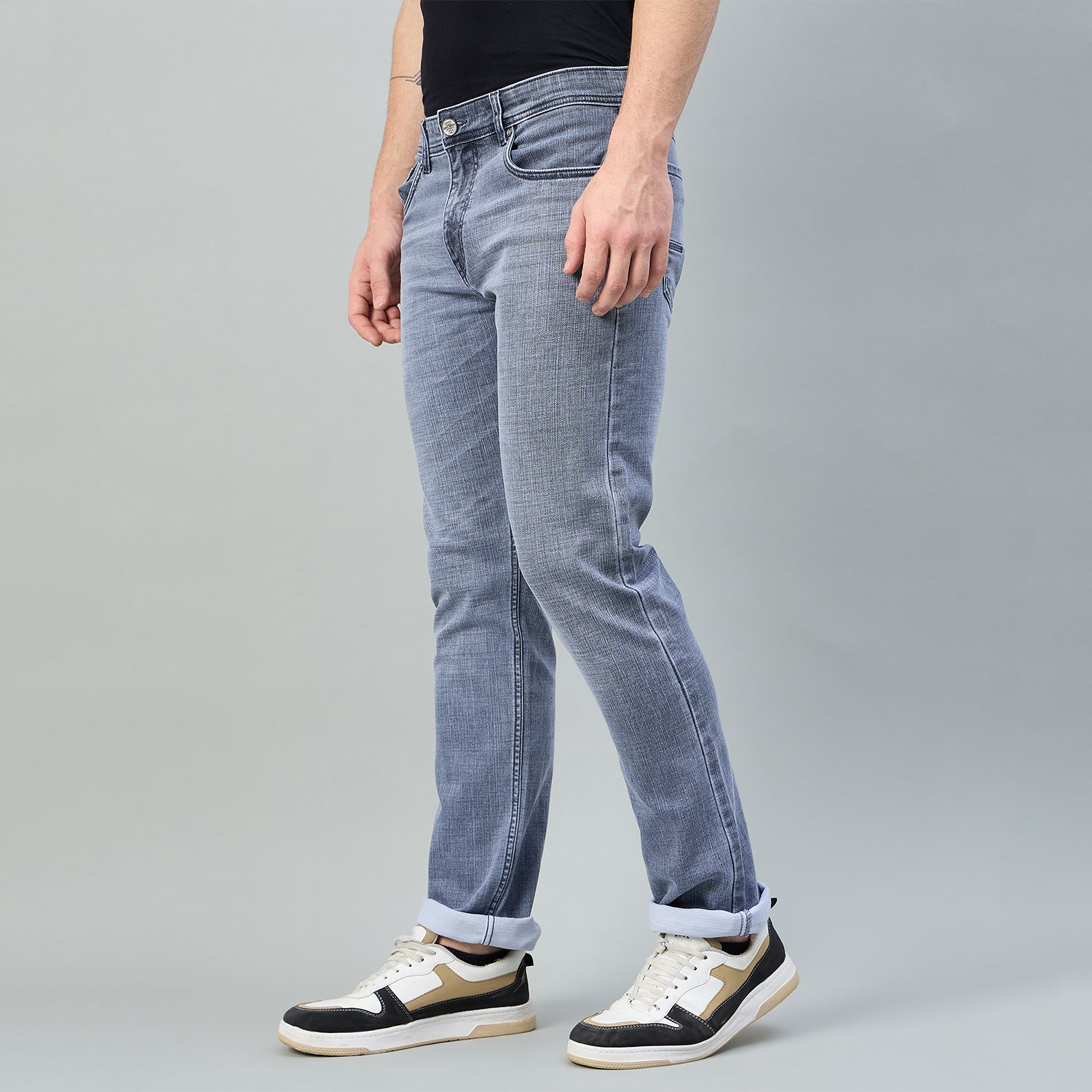 Duke Urban Men Comfort Fit Stretchable Jeans (SDD5812C)