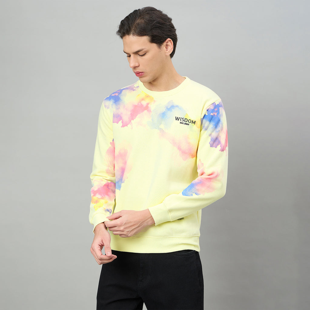 Duke Urban Men Round Neck Full Sleeve Regular Sweatshirt (LF6339)