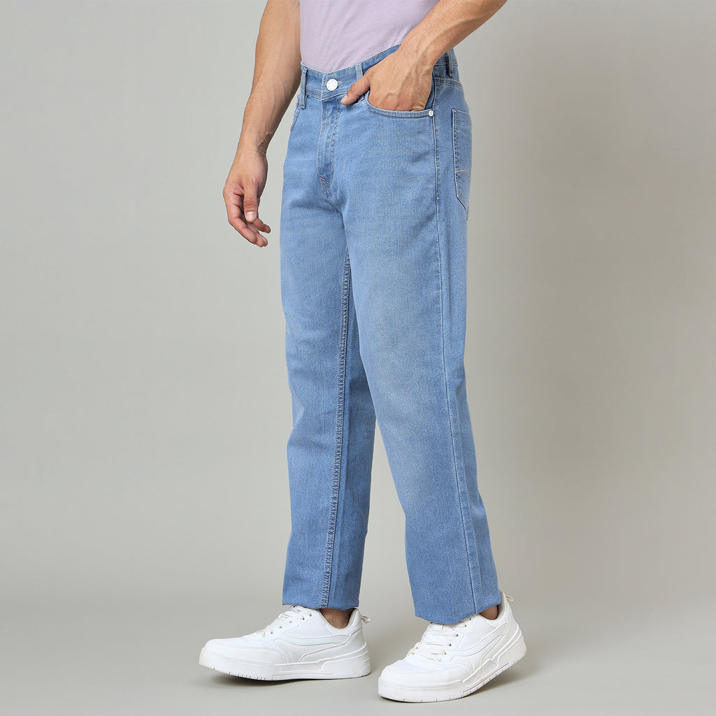 Duke Urban Men Comfort fit Stretchable mid-rise jeans (OND5900C)
