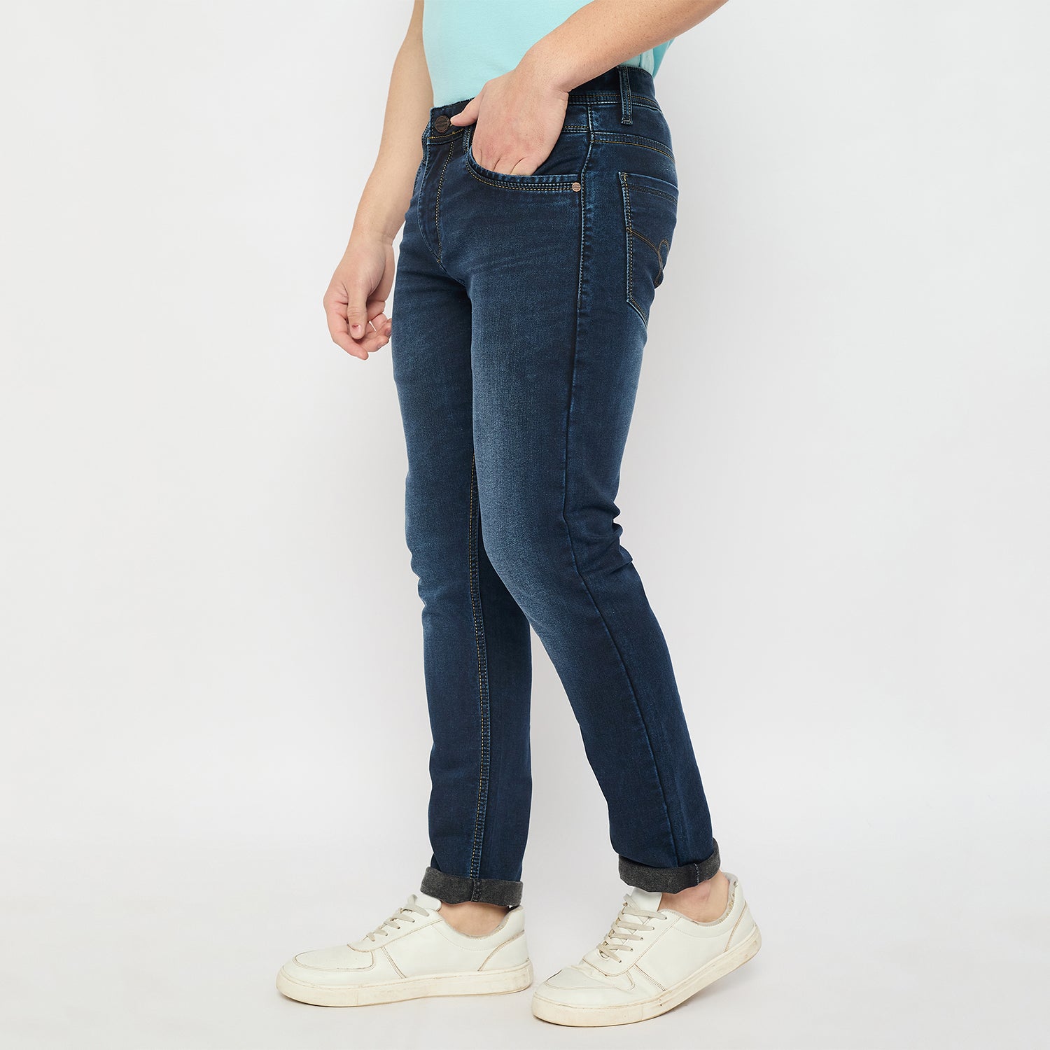 Duke Urban Men Slim Fit Stretchable Jeans (SDD5727S)