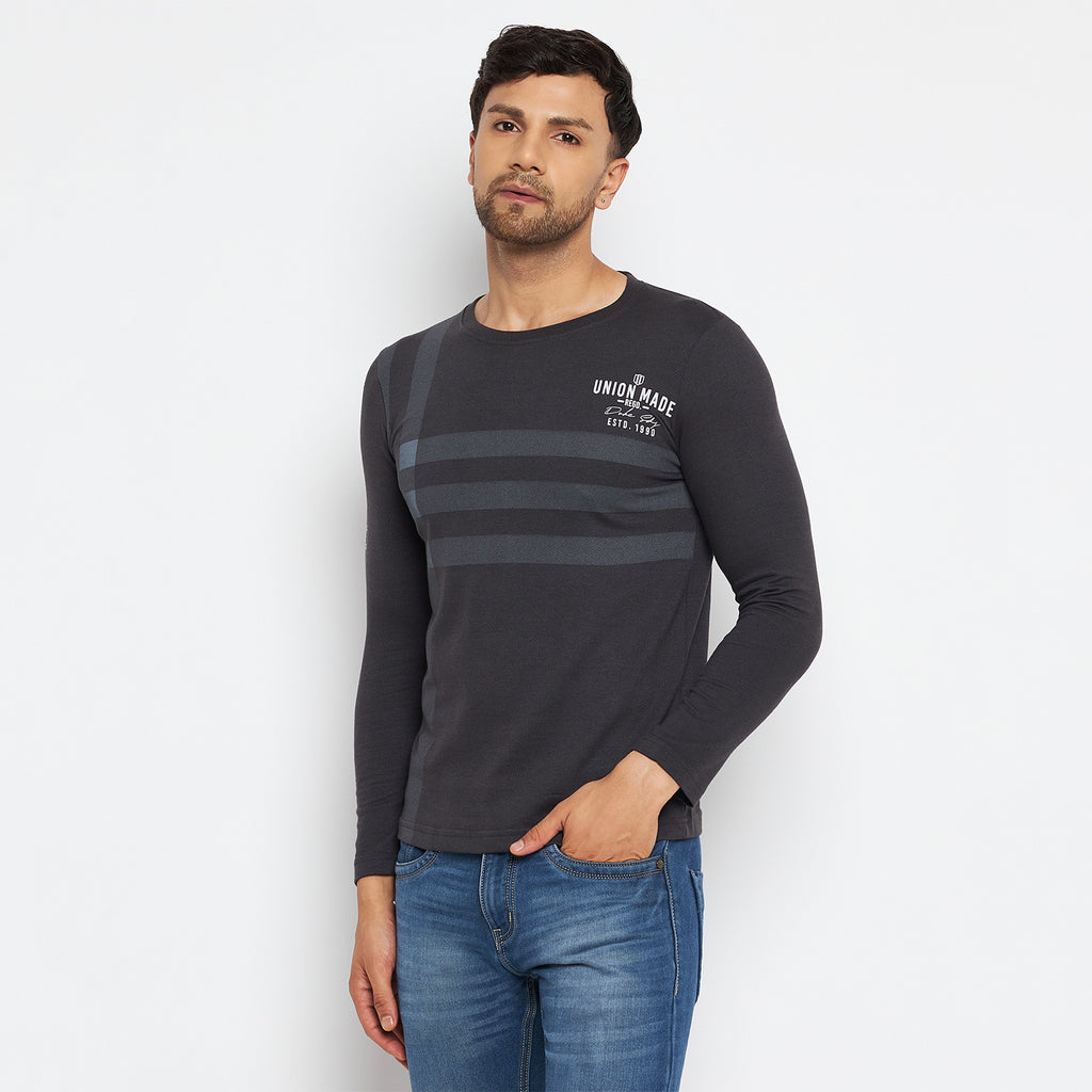 Duke Stardust Men Round Neck Full Sleeve Cotton T-shirt (LF3934)