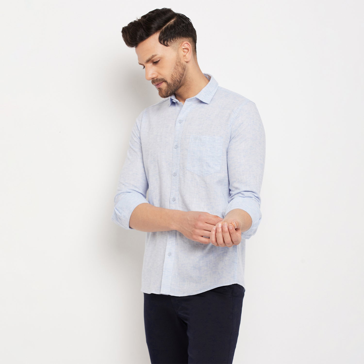 Duke Urban Men Full Sleeve Cotton Shirt (SDO8PLCA)