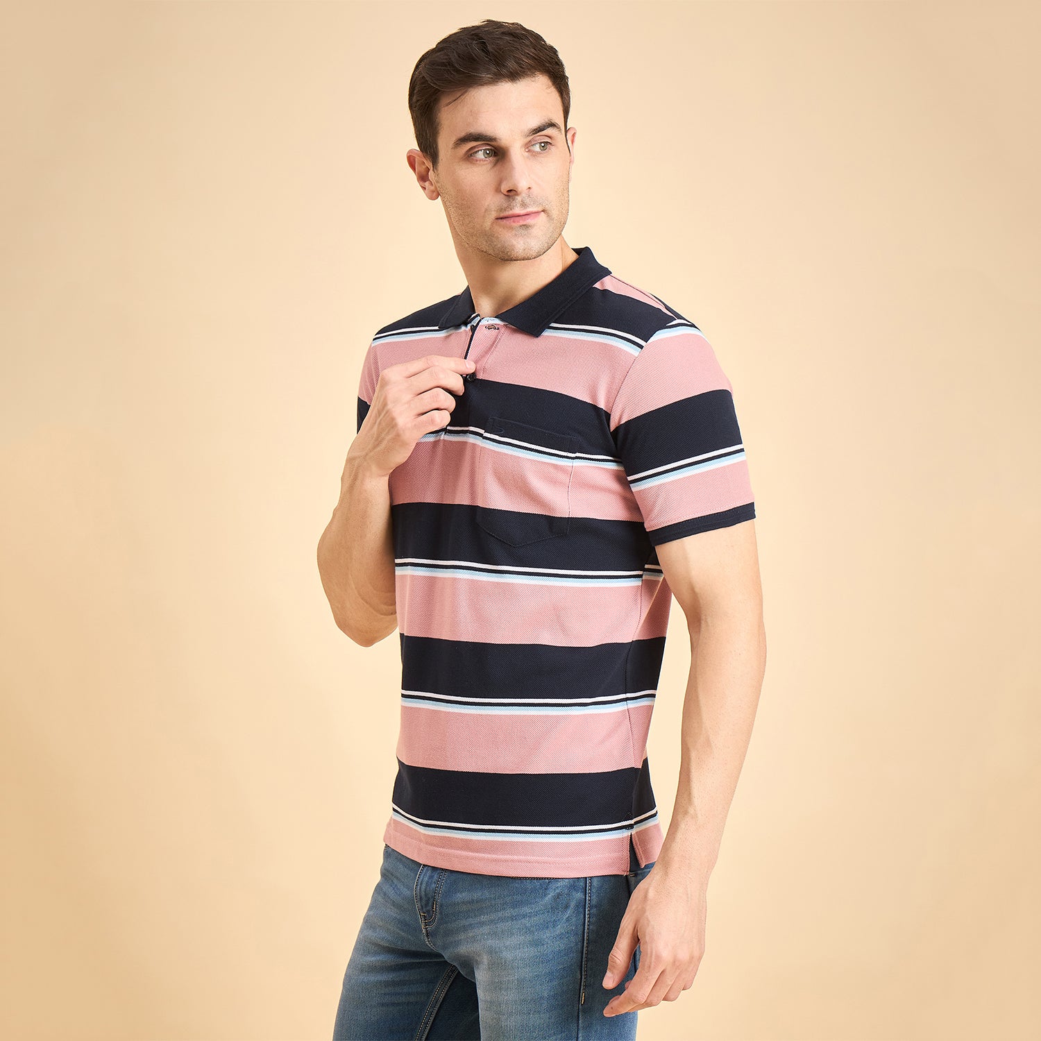 Duke Urban Men Half Sleeve Cotton Polo Tshirt (ON3127)