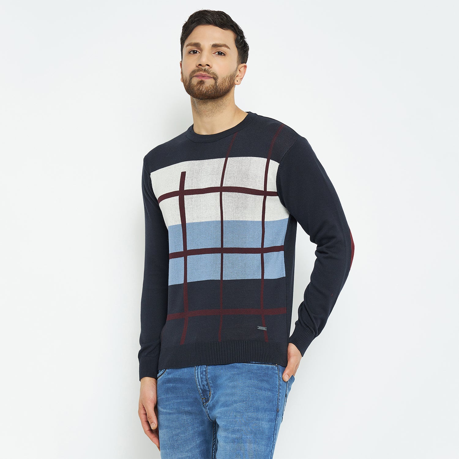 Duke Urban Men Full Sleeve Regular Fit Pullover (SDS2184)