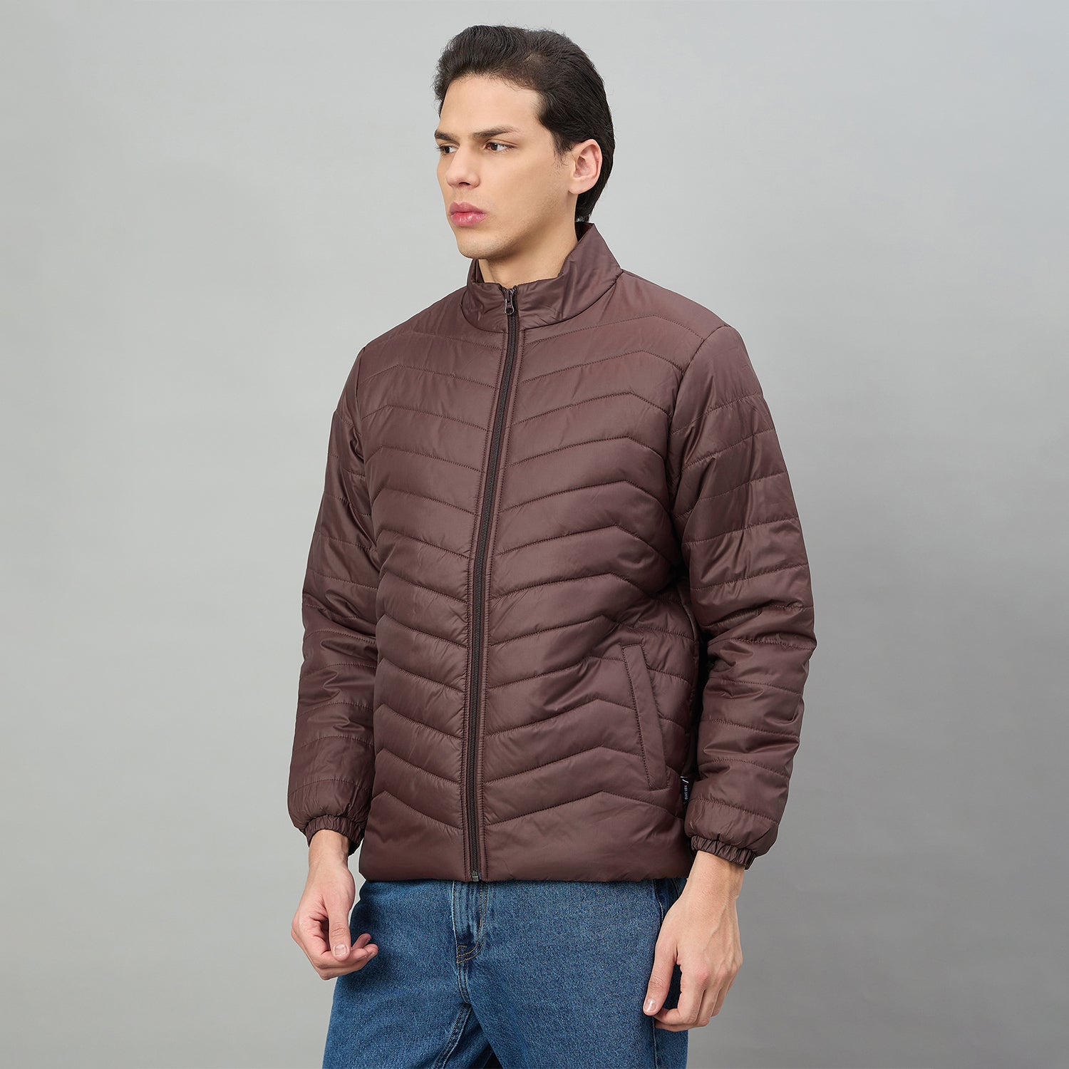 Duke Urban Men Full Sleeve Regular Puffer Jacket (OSDZ9494)