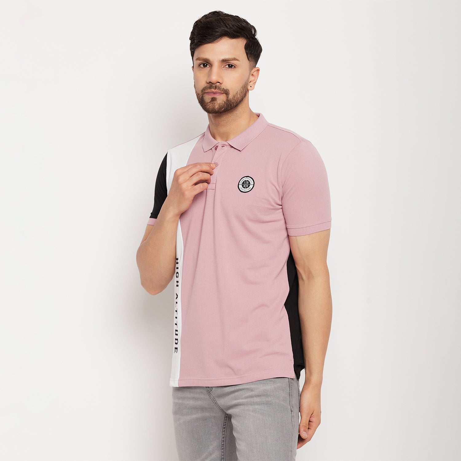 Duke Stardust Men Half Sleeve Cotton T-shirt (LF5851)