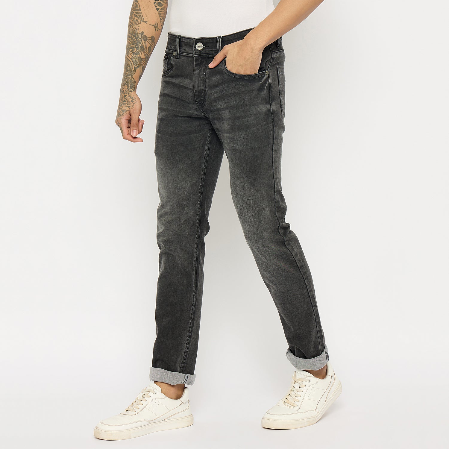 Duke Urban Men Slim Fit Stretchable Jeans (SDD5498)