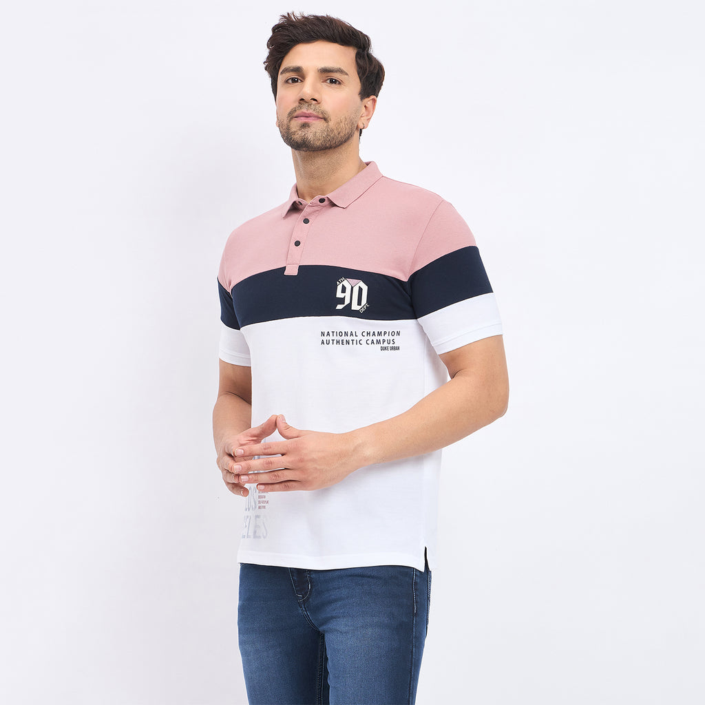 Duke Stardust Men Half Sleeve Cotton T-shirt (LF7173)
