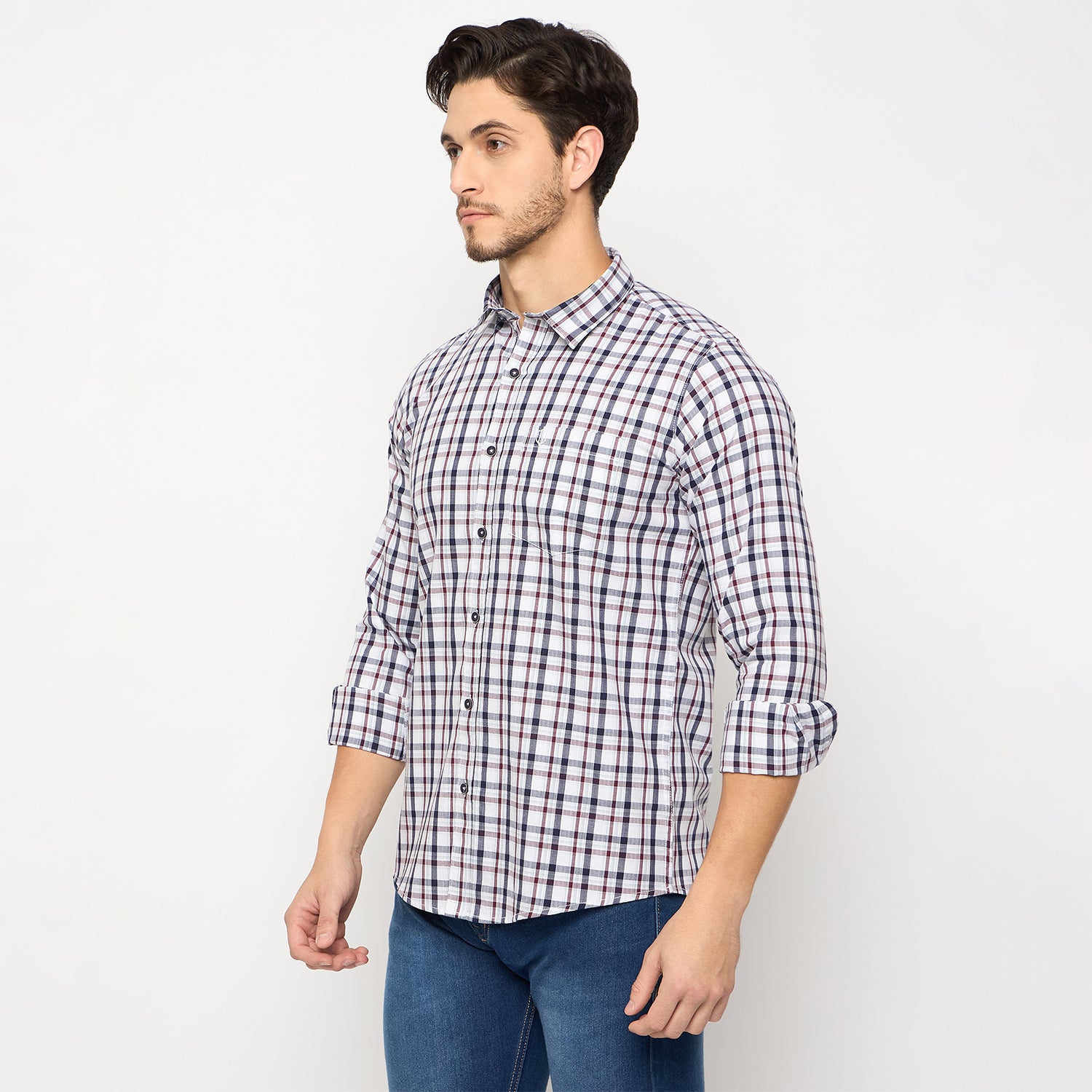 Duke Urban Men Full Sleeve Cotton Shirt (SDO7CKH)
