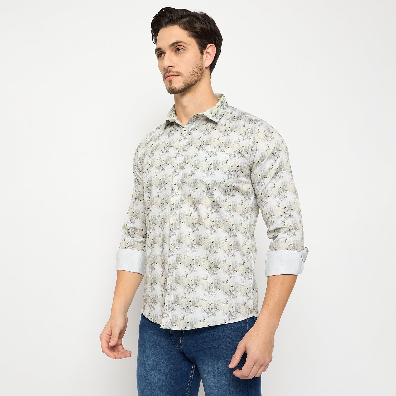 Duke Urban Men Full Sleeve Cotton Shirt (SDO7PRSO)