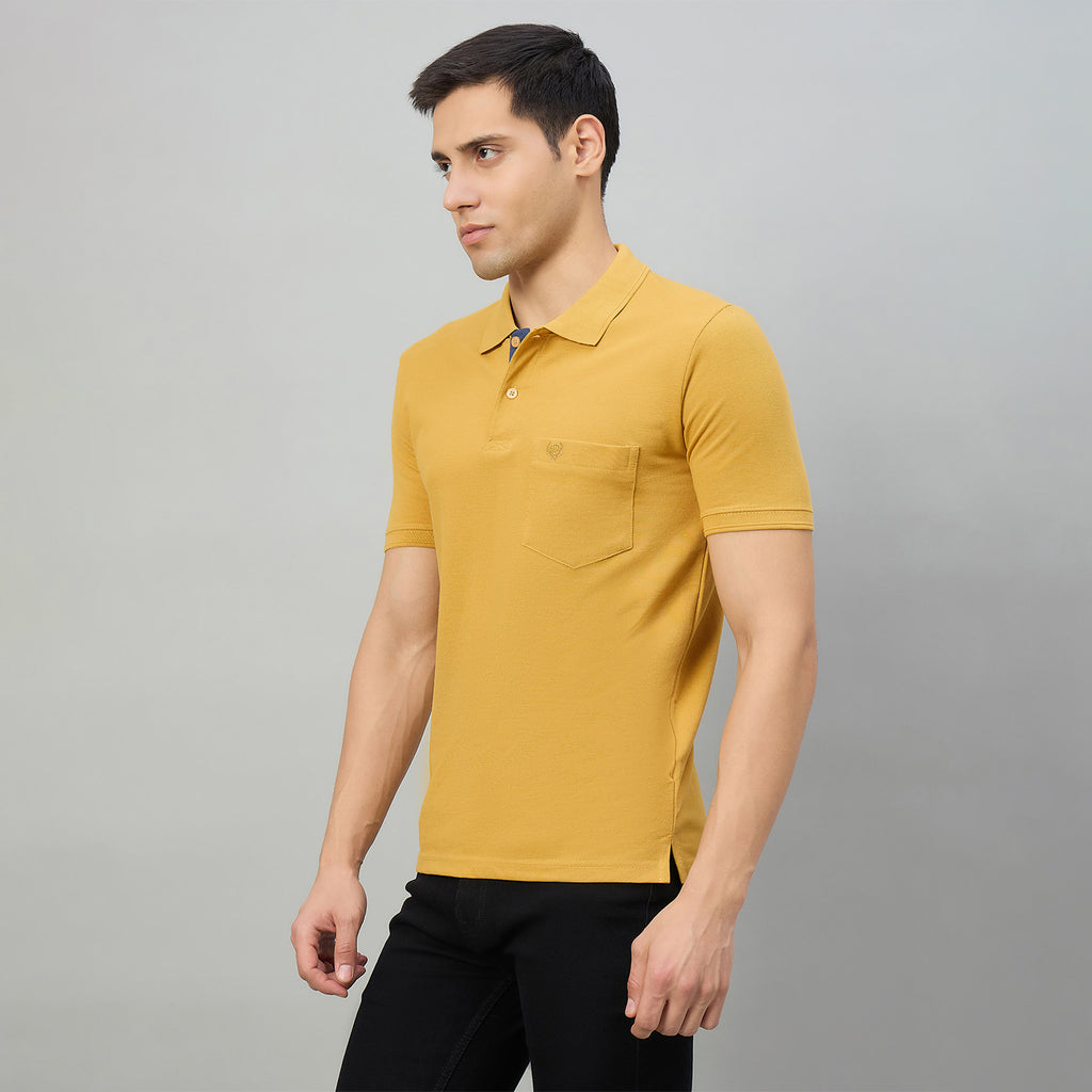 Duke Men Half Sleeve Cotton Smart Fit Casual T-shirt (SD72)