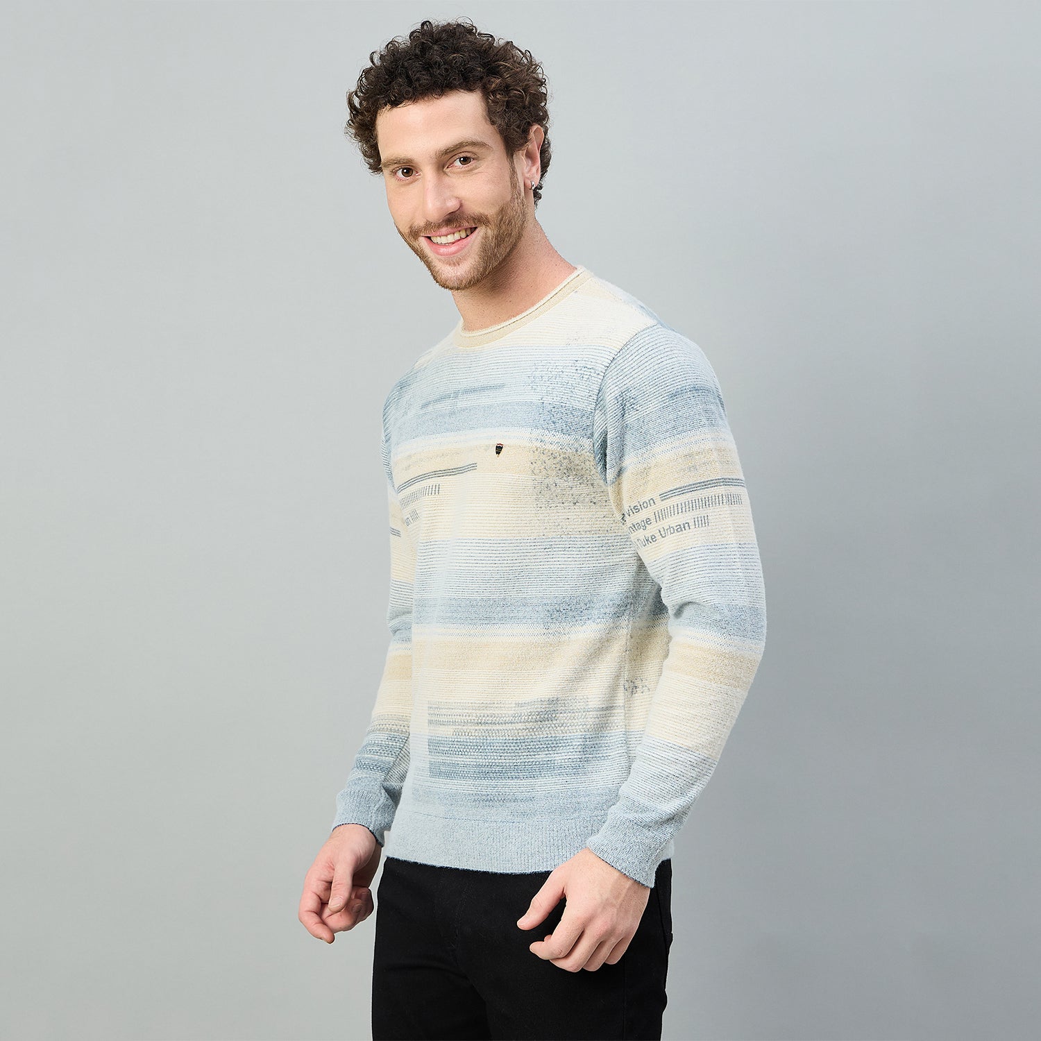 Duke  Urban Men Round Neck Regular Sweater (SDS2283B)