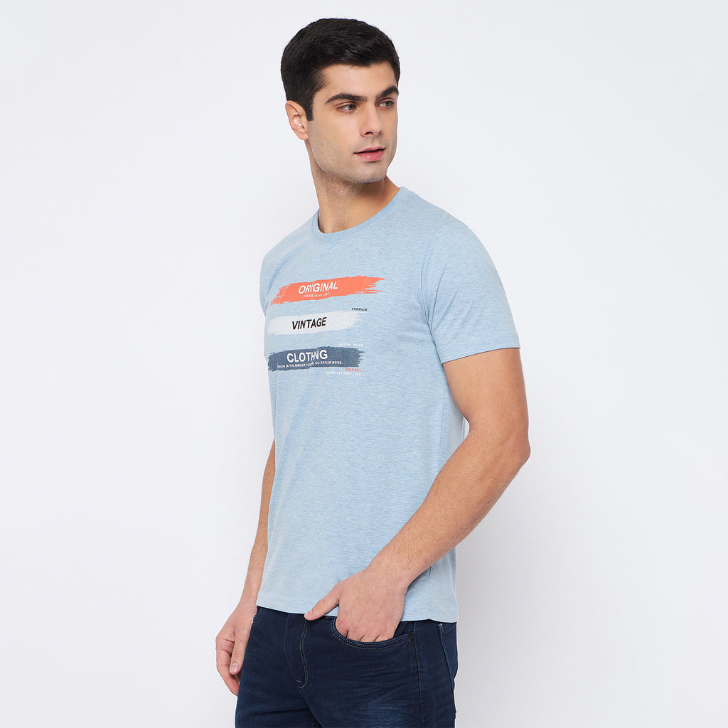 Duke Urban Men Half Sleeve Cotton T-Shirt (LF5827)