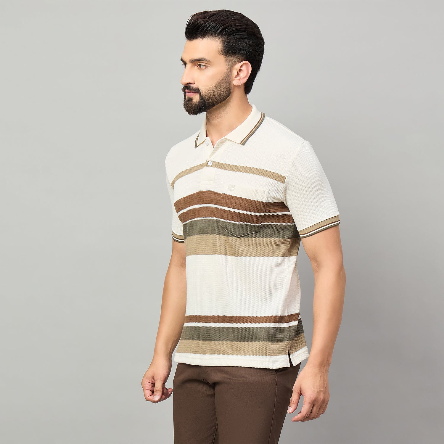 Duke Urban Men Half Sleeve Polo Cotton Tshirt (LF7671)
