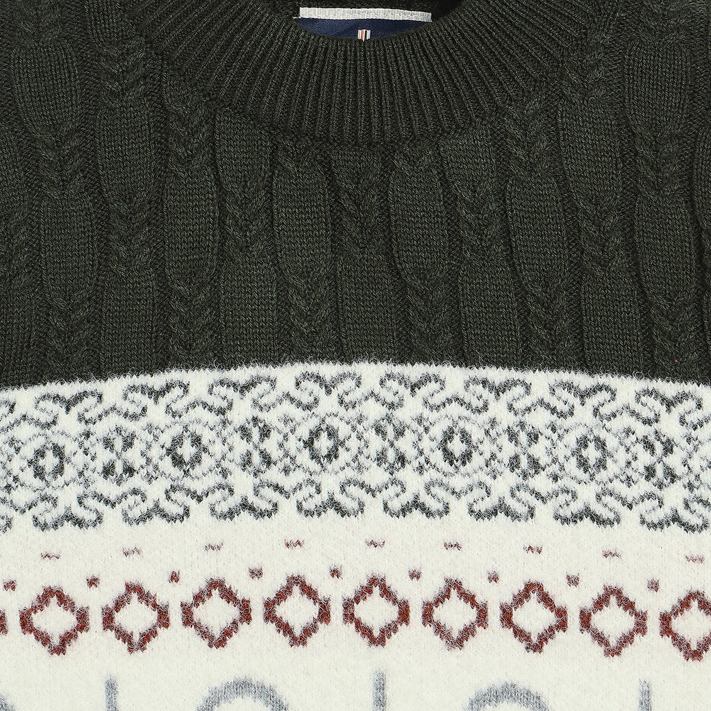 Duke Urban Boys Full Sleeve Round Neck Regular Sweater (SDS3642)