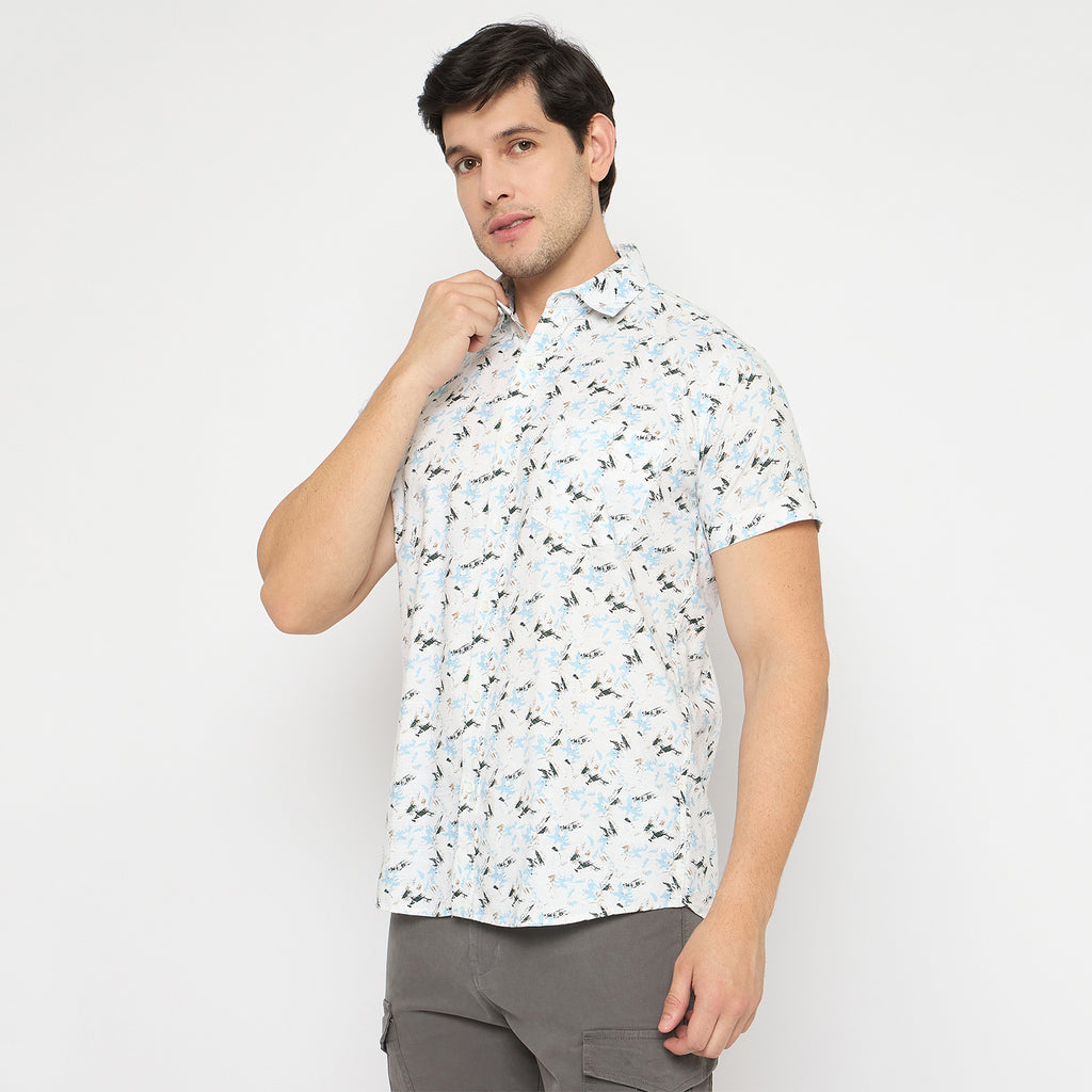 Duke Urban Men Half Sleeve Cotton Shirt (SDO4PRM)