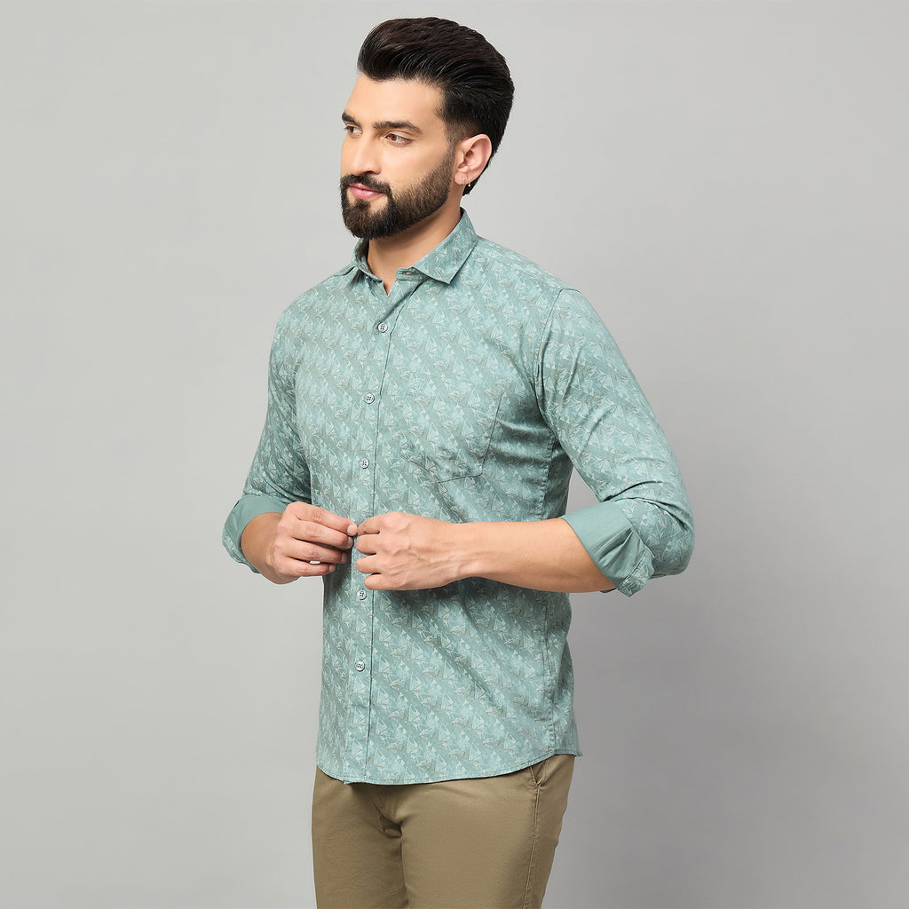 Duke Urban Men Full Sleeve Cotton Shirt (SDO8PRAX)