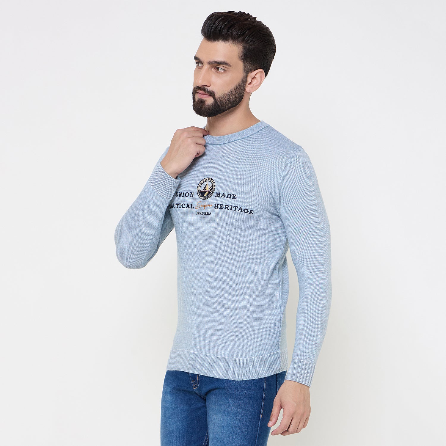 Duke Urban Men Round Neck Sweater (SDS2251)